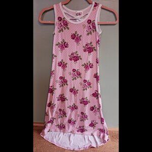 Roses & Polka Dots Girl's Size 7 Maxi Dress